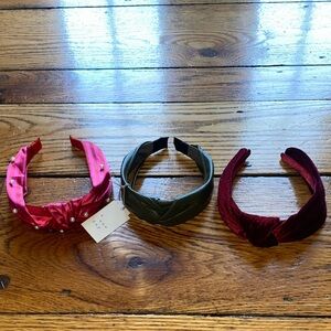 a new day Women's Headband Set - Pink, Green, Burgundy
